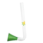 Pipe de Vidro Funil Verde 10cm REF25 Eai Bateu?