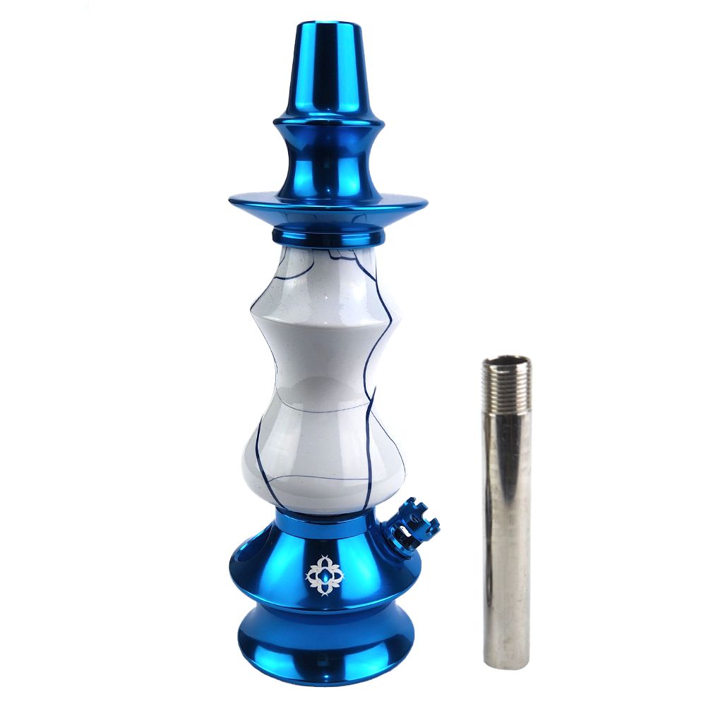 Stem Narguile Amazon Hookah Prime - Azul/Onix Branco/Azul