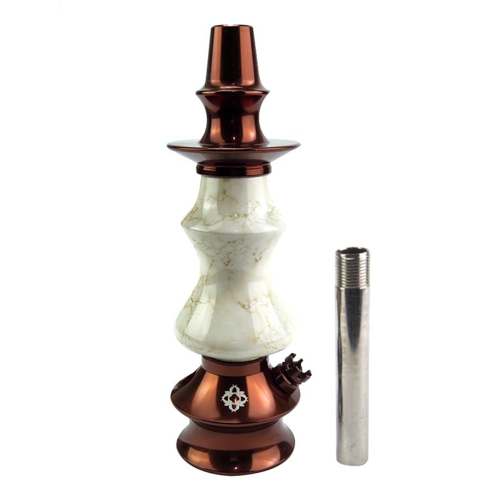 Stem Narguile Amazon Hookah Prime - Cobre/Botticino