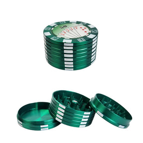 Dichavador De Metal MD Poker Grande - ESCOLHA A COR