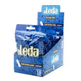 Display Filtro aLeda Blue Long Slim Size 6mm/22mm (CX/10 Pacotes de 150un)