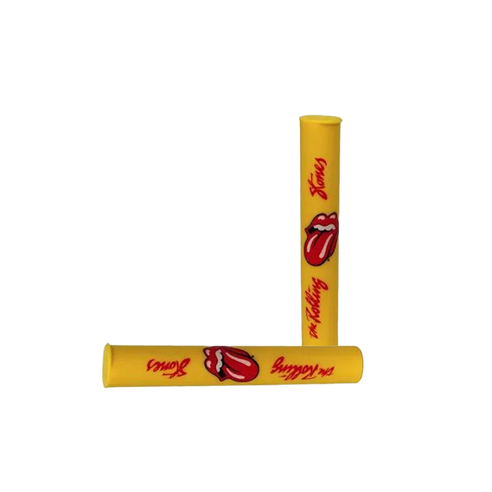 Tubo para Guardar Cigarro Lion Circus King Size - Amarelo