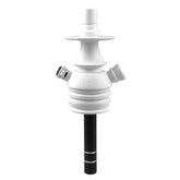 Stem Narguile Black Hookah Mini Monster - Branco