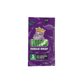 King Herbal Wrap - Uva (Pacote com 5 Folhas)